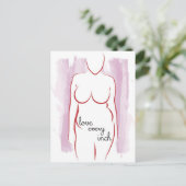 Love Every Inchポストカード ポストカード (スタンド正面)