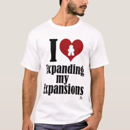 Love Expanding My Expansions Gamerのスローガン Tシャツ