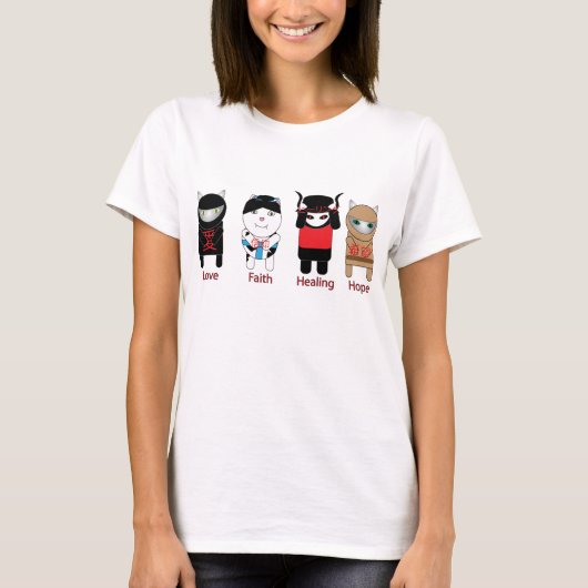 Love Faith Healing Hope Shirt Tシャツ (正面)