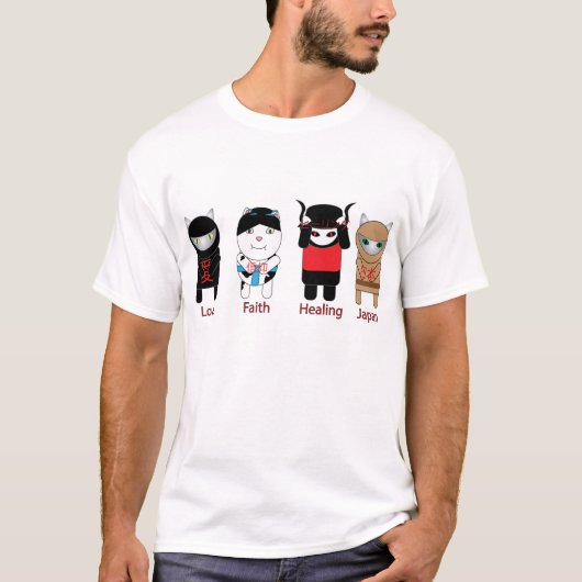 Love Faith Healing Japan Shirt Tシャツ (正面)