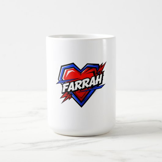 Love Farrah コーヒーマグカップ (中央)
