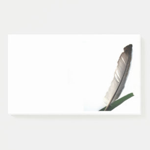 Love Feather Post-it®メモ、10" x 6" ポストイット