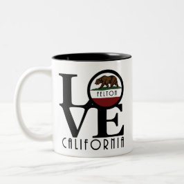 LOVE Felton California 11oz ツートーンマグカップ