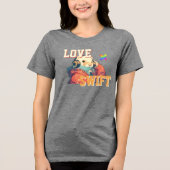 LOVE × FERRET - Custom  トライブレンドＴシャツ (正面)