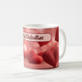 Love-Filled Be My Valentine Coffee Mug コーヒーマグカップ