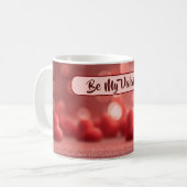 Love-Filled Be My Valentine Coffee Mug コーヒーマグカップ (正面左)