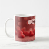 Love-Filled Be My Valentine Coffee Mug コーヒーマグカップ (左)