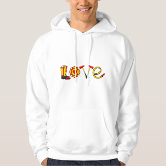 Love Firefighter Fireman Fire Rescue Firetruck Gif パーカ