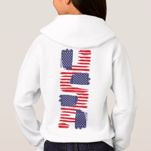 LOVE FLAG USA/EEUU TEXT BRUSH STROKE BY MASANSER P (裏面)