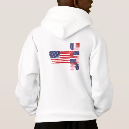 LOVE FLAG USA/EEUU TEXT BRUSH STROKE BY MASANSER P (裏面)