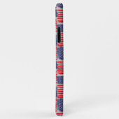 LOVE FLAG USA/EEUU TEXT BRUSH STROKE BY MASANSER P Case-Mate iPhoneケース (裏面/右)
