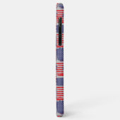 LOVE FLAG USA/EEUU TEXT BRUSH STROKE BY MASANSER P Case-Mate iPhoneケース (裏面/左)