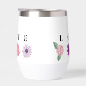 LOVE Floral Butterfly Design Romantic Gift for Her (右面)