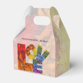 LOVE Flowers Same-Sex 結婚's Collection フェイバーボックス (裏面サイド)