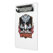 love football  ミニクリップボード (アングル2)