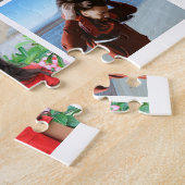 LOVE for 最高のパパ12フォトコラージュ父の日 ジグソーパズル (側面)