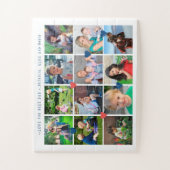 LOVE for 最高のパパ12フォトコラージュ父の日 ジグソーパズル (縦)