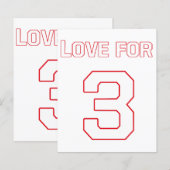 LOVE FOR 3 (正面/裏面)