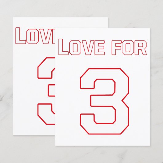 LOVE FOR 3 (正面/裏面)