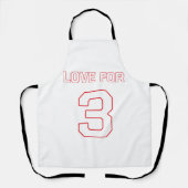 LOVE FOR 3 エプロン (正面)