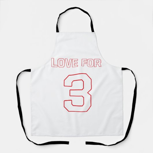 LOVE FOR 3 エプロン (正面)