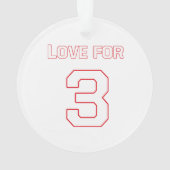 LOVE FOR 3 オーナメント (裏面)