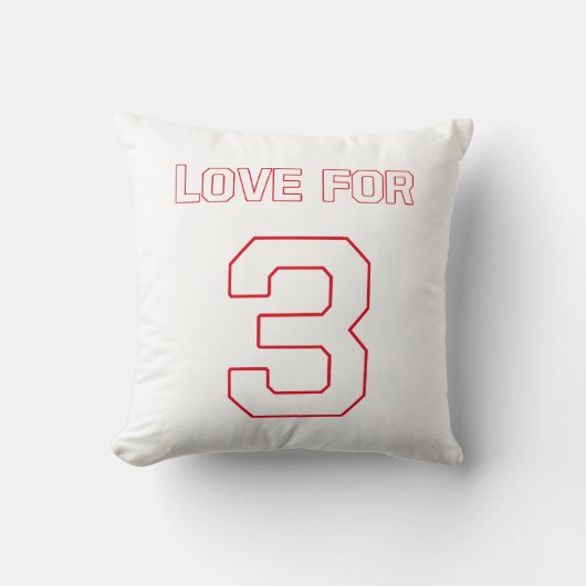 LOVE FOR 3 クッション (正面)