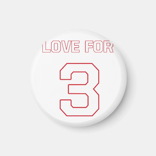 LOVE FOR 3 マグネット (正面)