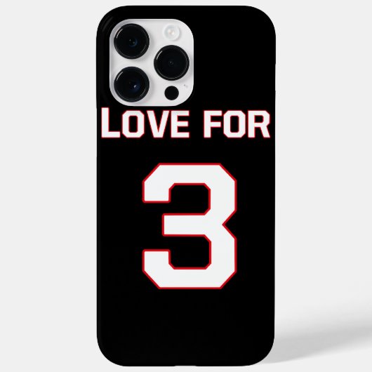LOVE FOR 3 Case-Mate iPhoneケース (裏面)