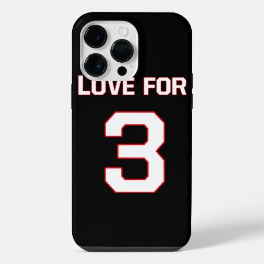 LOVE FOR 3 iPhoneケース (裏面)