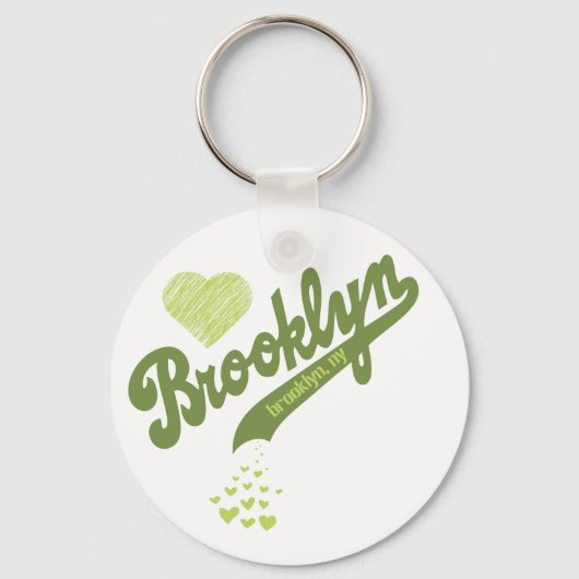 Love For Brooklyn 2キーチェーン キーホルダー (正面)