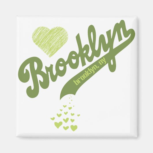 Love For Brooklyn 2マグネット マグネット (正面)