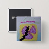 LOVE FOR FUKUSHIMA 缶バッジ (正面&裏面)