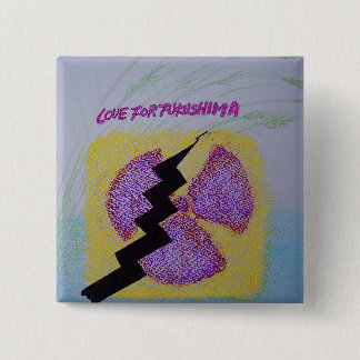 LOVE FOR FUKUSHIMA 缶バッジ