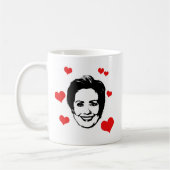 Love+for+Hillary.png コーヒーマグカップ (左)