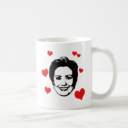 Love+for+Hillary.png コーヒーマグカップ (右)