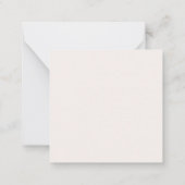 Love for Horsesノートカード ノートカード (裏面)