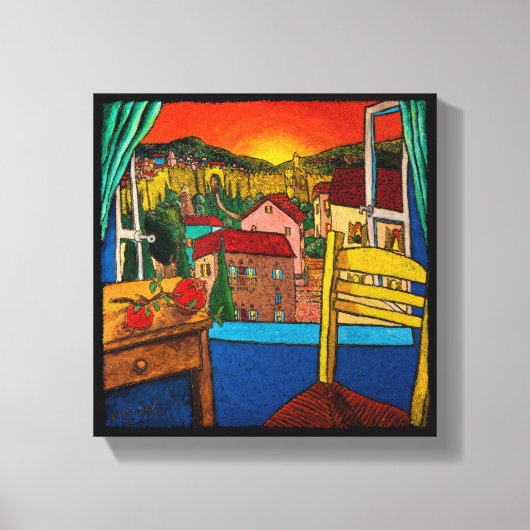 Love for Jerasus, Jonathan Kis-Lev Canvas Print キャンバスプリント (正面)