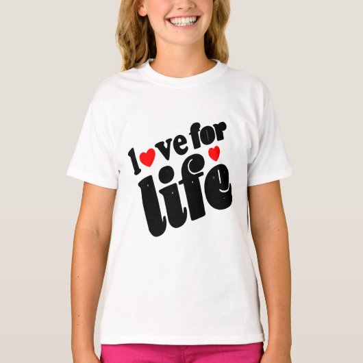 love for life tシャツ (正面)