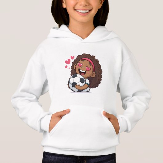 Love for soccer kawaii anime design (正面)
