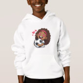 Love for soccer kawaii anime design (正面)