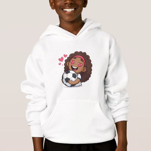 Love for soccer kawaii anime design (正面)