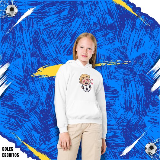 Love for soccer kawaii anime design