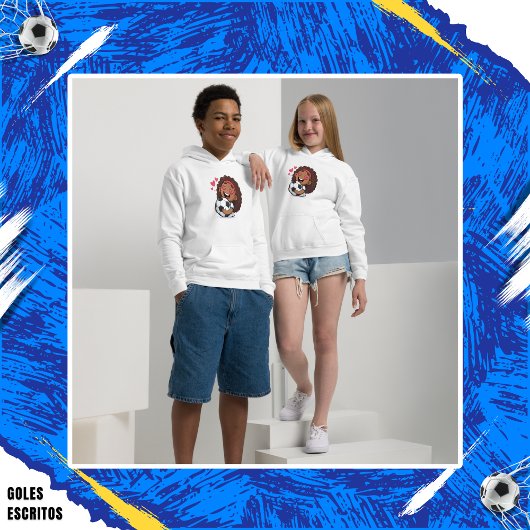 Love for soccer kawaii anime design