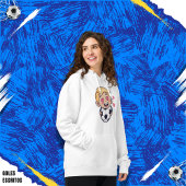 Love for soccer kawaii anime design パーカ