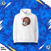 Love for soccer kawaii anime design パーカ