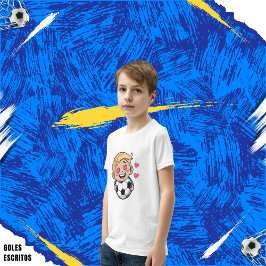 Love for soccer kawaii anime design tシャツ