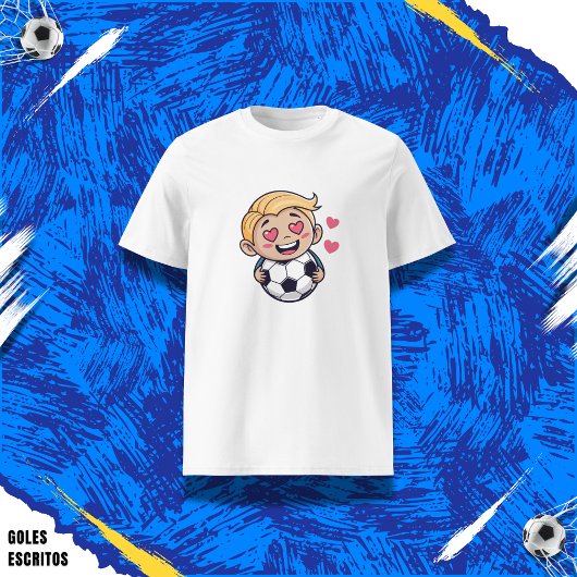 Love for soccer kawaii anime design tシャツ