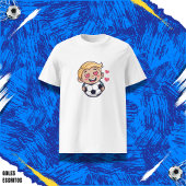 Love for soccer kawaii anime design tシャツ