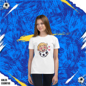 Love for soccer kawaii anime design tシャツ